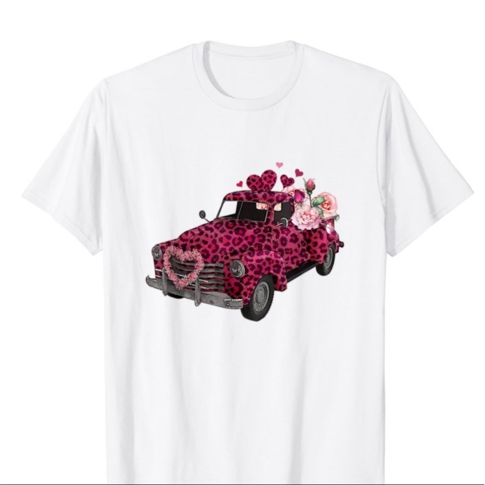 Leopard Valentine’s Day tee